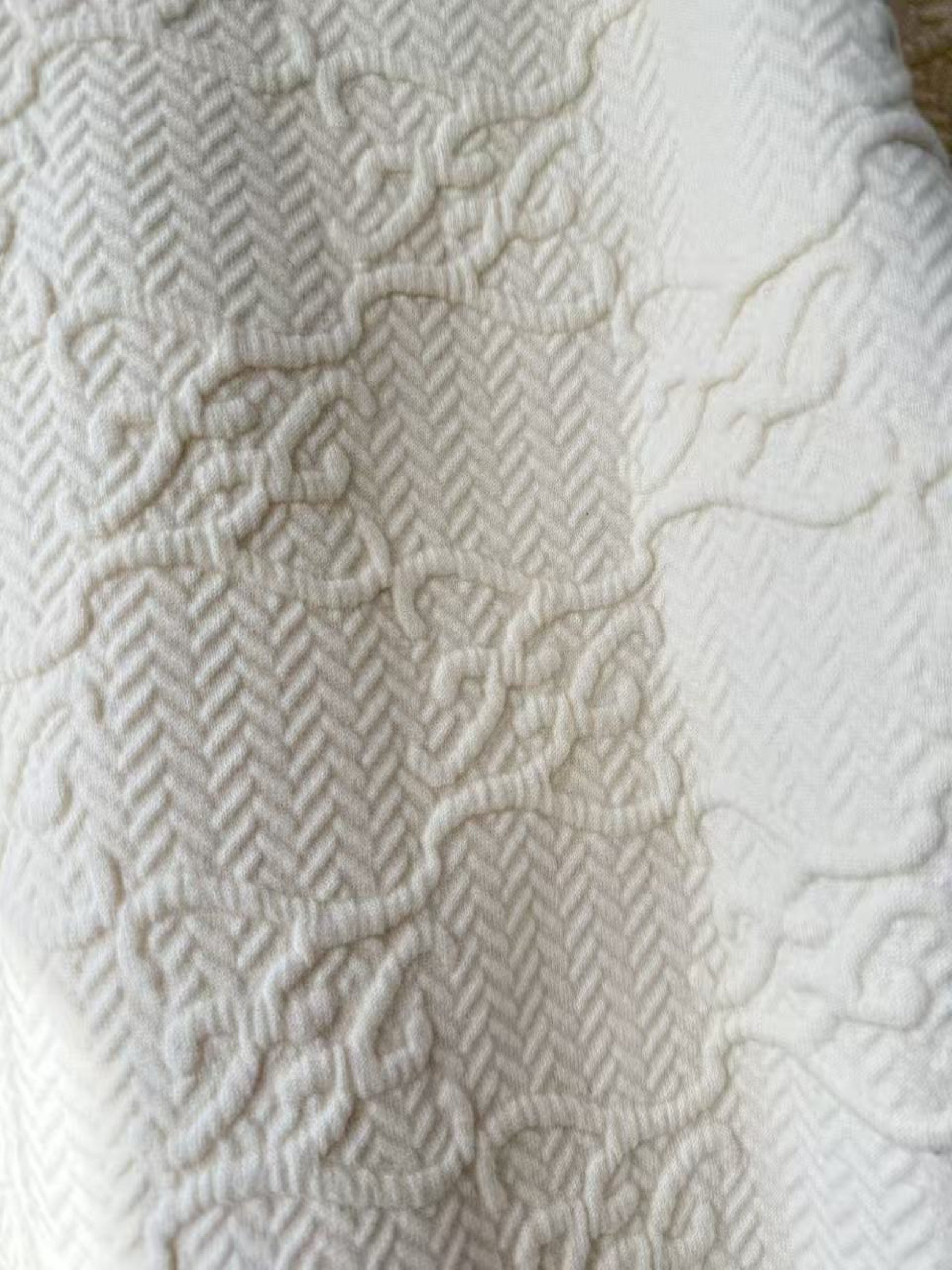 FENDI White 3D FF Logo Turtleneck Knit Sweater Size 36 Tops