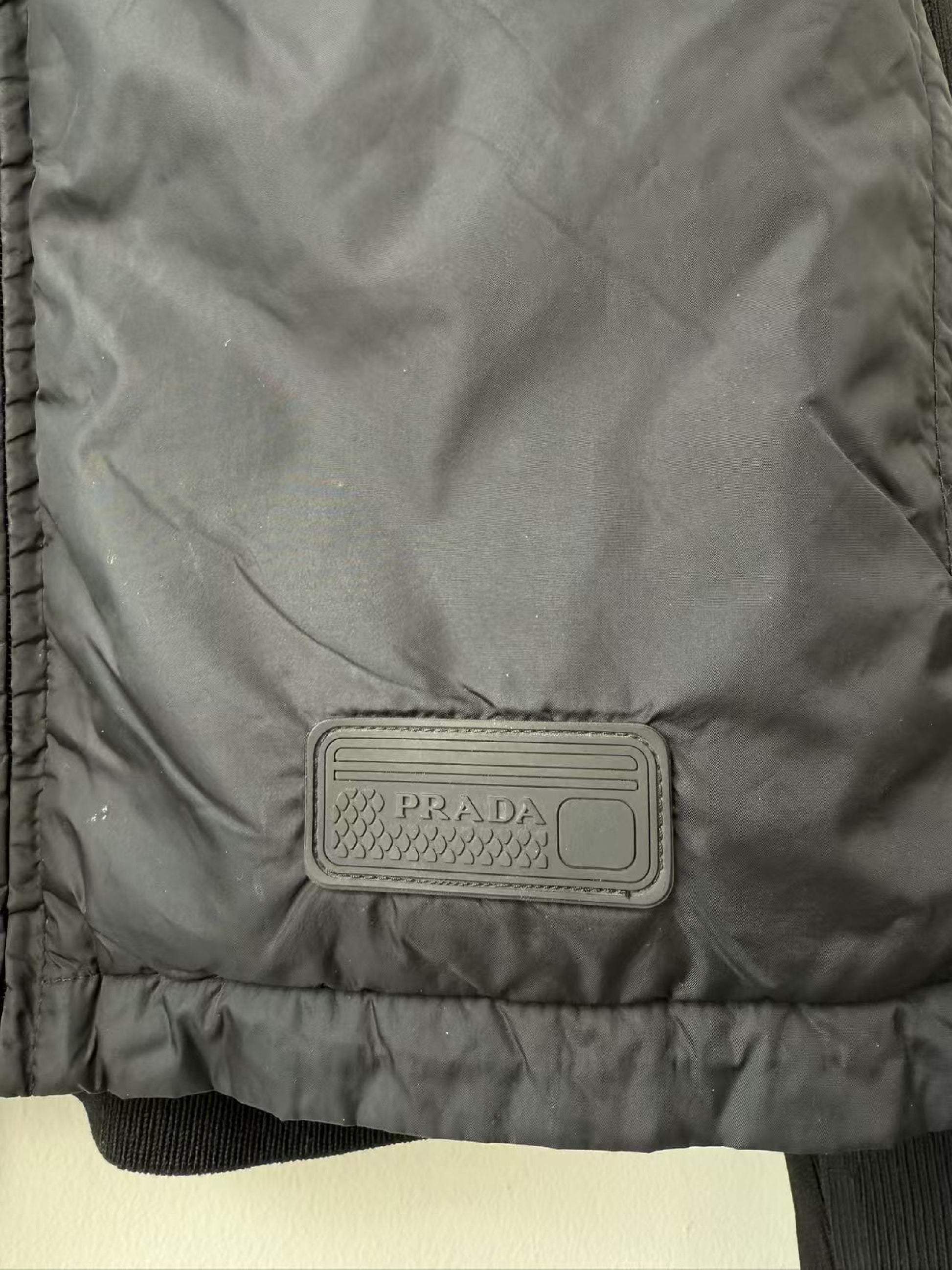 PRADA 17aw Zip-up Blouson 48 Jacket