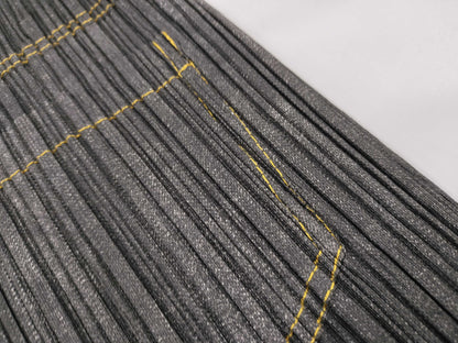 ISSEY MIYAKE Pleats Please Denim Pattern 1 Pants