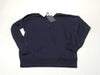 PRADA Prada 24 Wool Knit Top with Detachable Collar, DNA00T Navy, Size 44