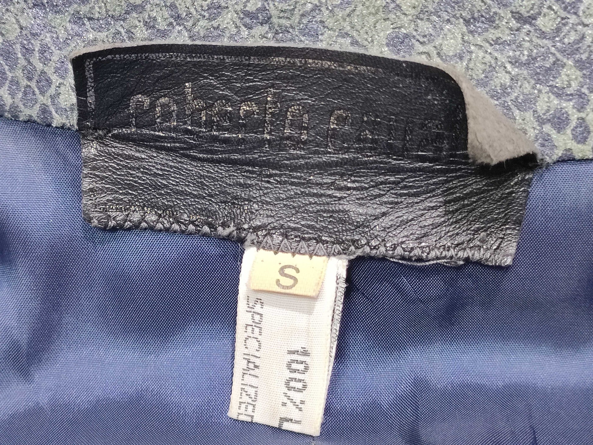 Roberto Cavalli Vintage Docking Jacket Blue Jacket