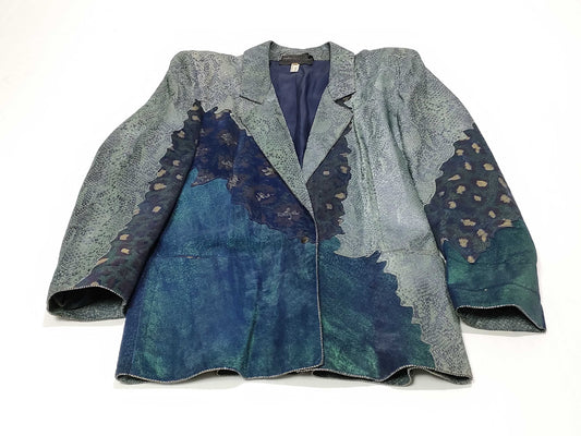Roberto Cavalli Vintage Docking Jacket Blue Jacket