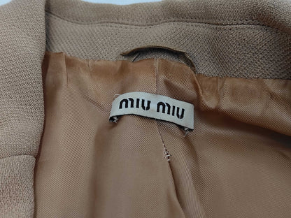 Miu Miu 2012 Long Coat Brown Coat