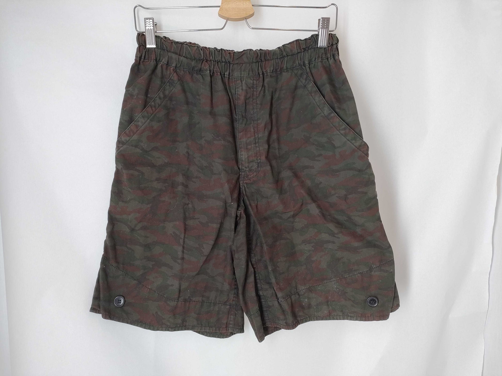 COMME des GARÇONS Homme Plus AD2008 Camouflage Shorts PC-P046 Khaki SS Pants