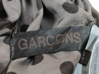 COMME des GARÇONS AD2012 Dot Balloon Pants GK-P026 Gray x Black XS