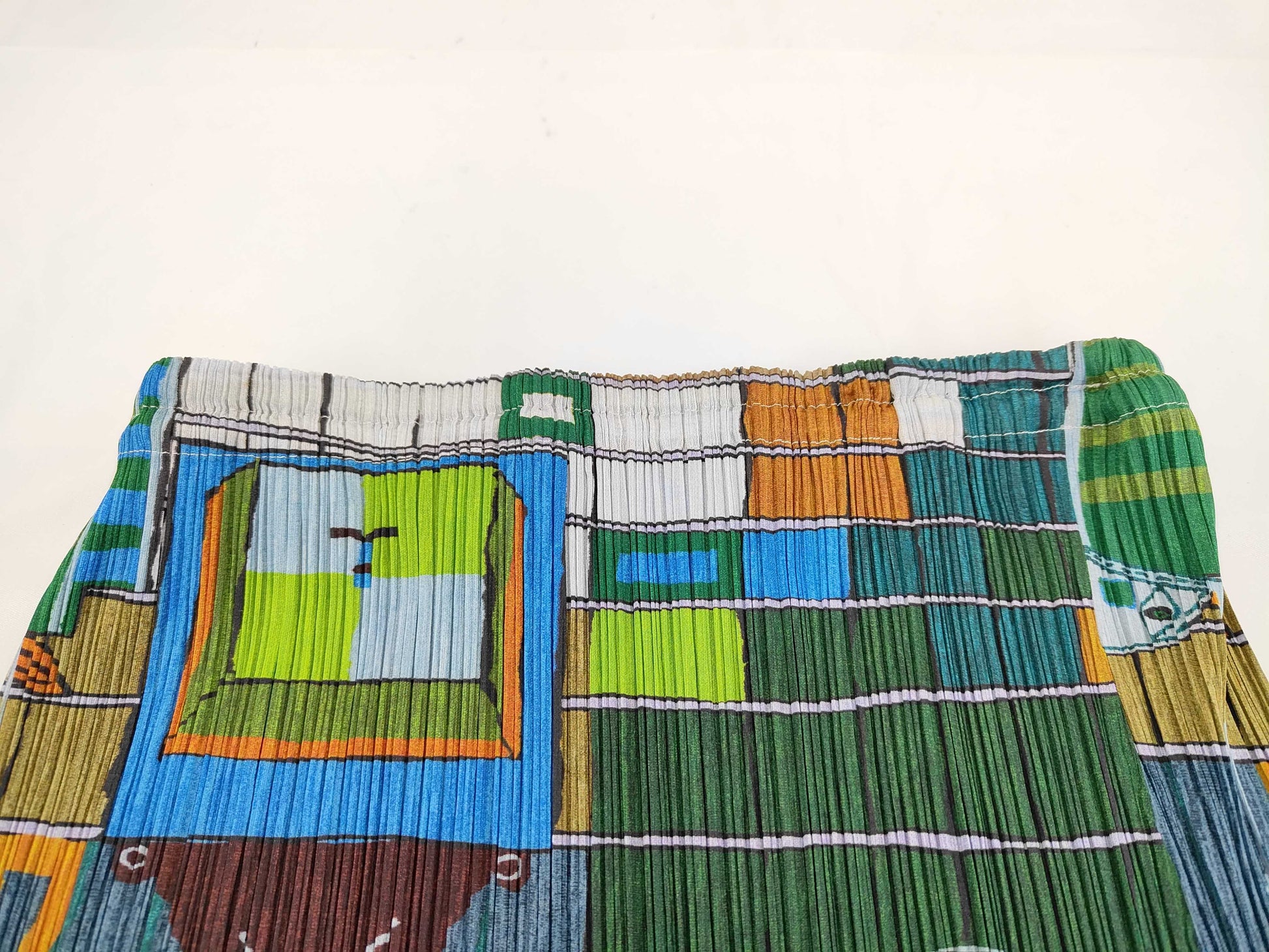 PLEATS PLEASE Gradient Pleated Long Skirt PP14-JK145 All-Over Print Multicolor 3 Skirt