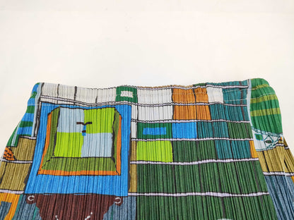 PLEATS PLEASE Gradient Pleated Long Skirt PP14-JK145 All-Over Print Multicolor 3 Skirt