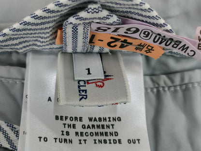 MONCLER Gum Blue GIUBBINO Nylon Zip-Up Jacket