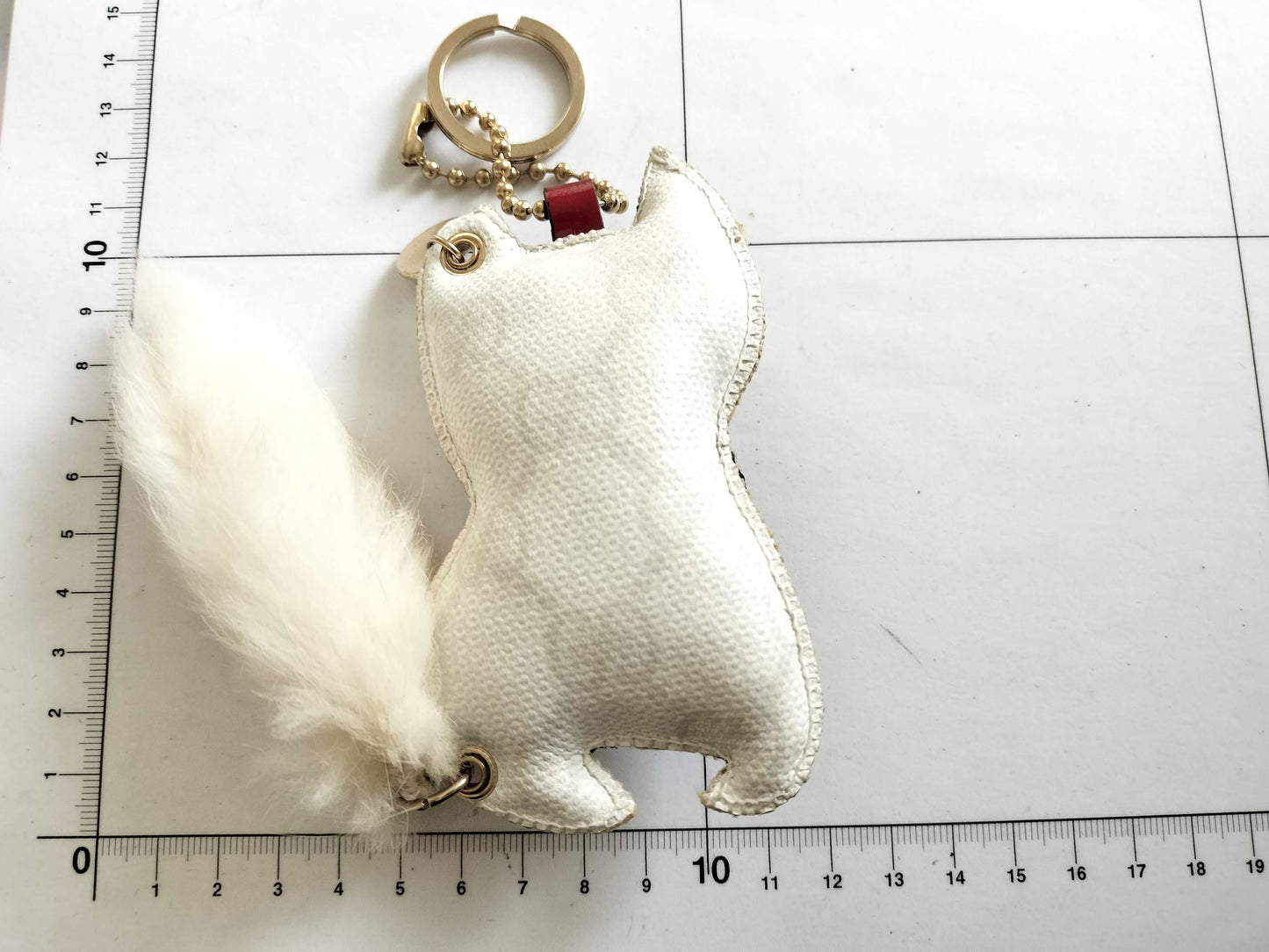 GUCCI GG Supreme Gucci GG Supreme Gattori Oreste Bag Charm Key Case/Key Holder