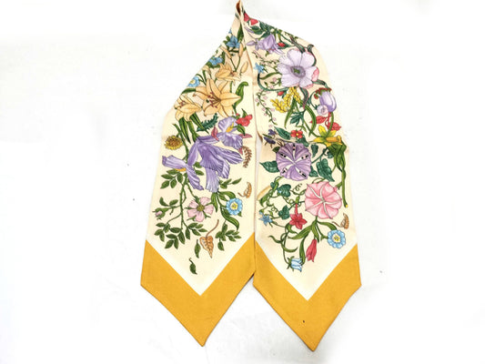GUCCI Flora Silk Scarf Other Accessories