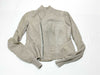 Rick Owens Lambskin Rider's Jacket, Beige, Size 42 