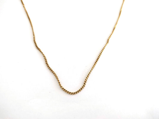 CELINE Chain Necklace GP Gold Necklace