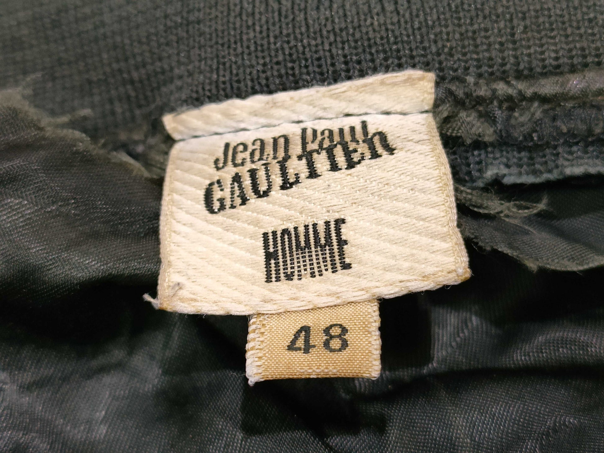 JEAN PAUL GAULTIER Jean Paul Gaultier Homme Men's Velour Track Jacket