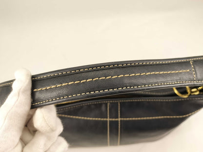 COACH Ergo Hobo One-Shoulder Moon Bag G0769 11283 Black Shoulder Bag