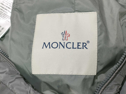 MONCLER AYROLLE Kids' Nylon Hooded Zip-Up Jacket, Gray, Size 14+, Size 164cm