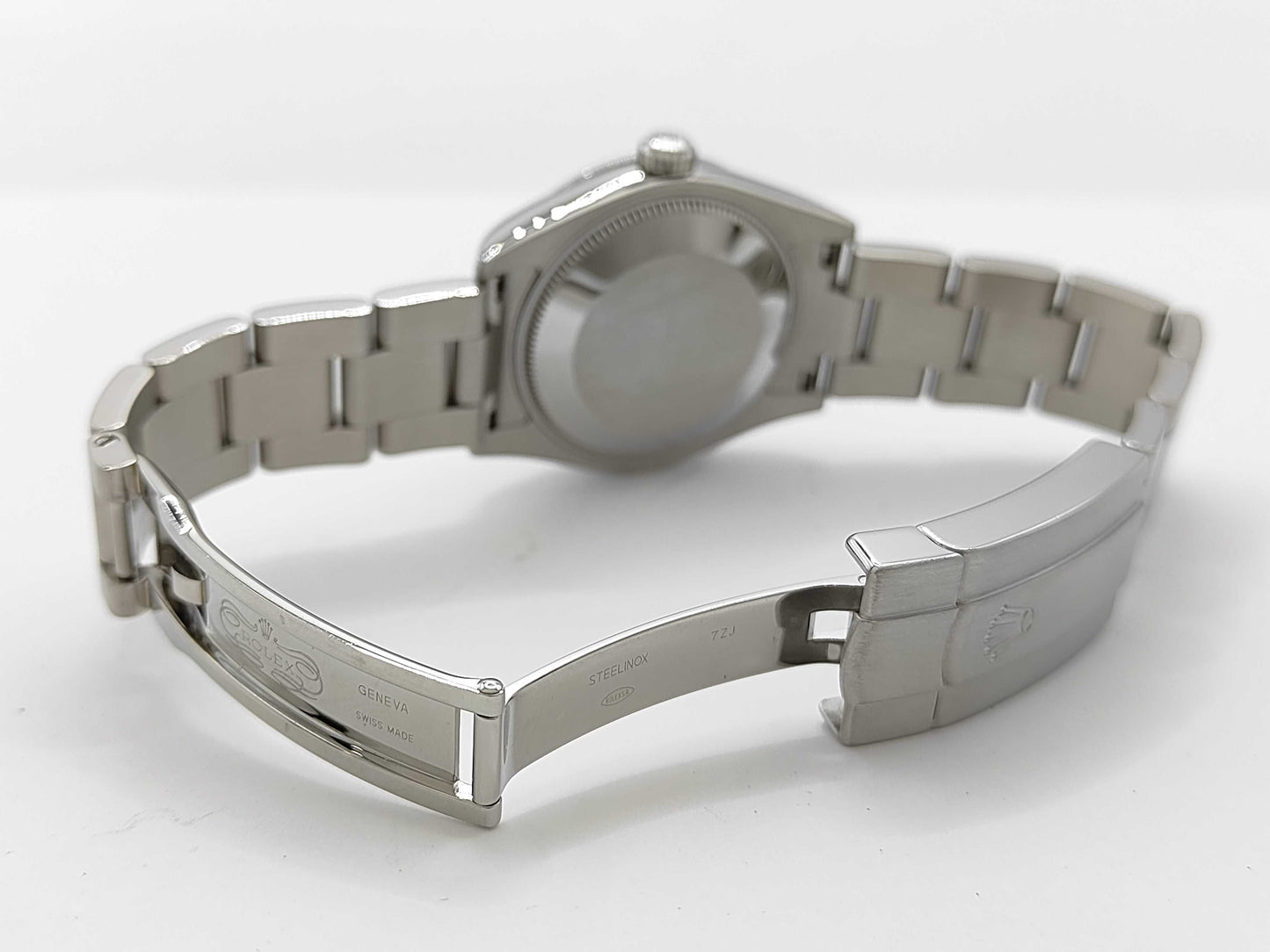 ROLEX 177200 QT278578 Silver Dial Oyster Bracelet Women's Watch