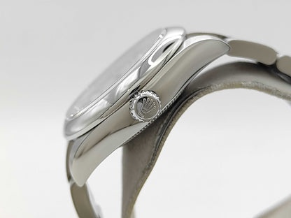 ROLEX 177200 QT278578 Silver Dial Oyster Bracelet Women's Watch