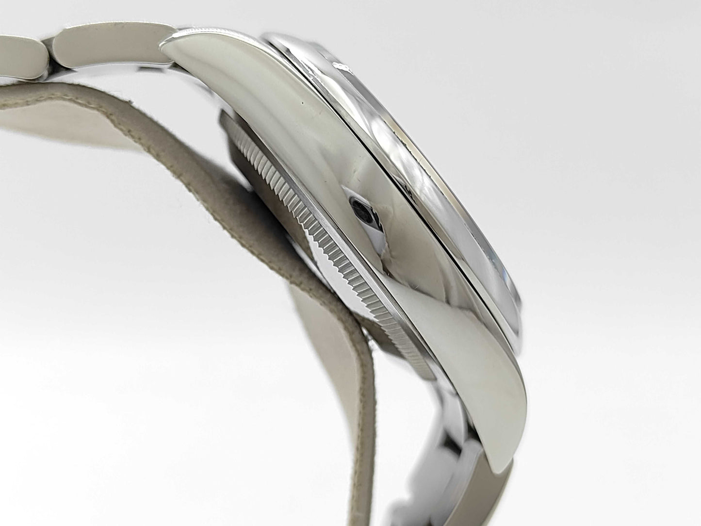 ROLEX 126200 9A032212 Bright Blue Oyster Bracelet Men's Watch