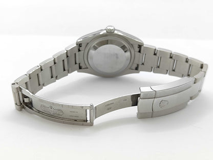 ROLEX 126200 9A032212 Bright Blue Oyster Bracelet Men's Watch