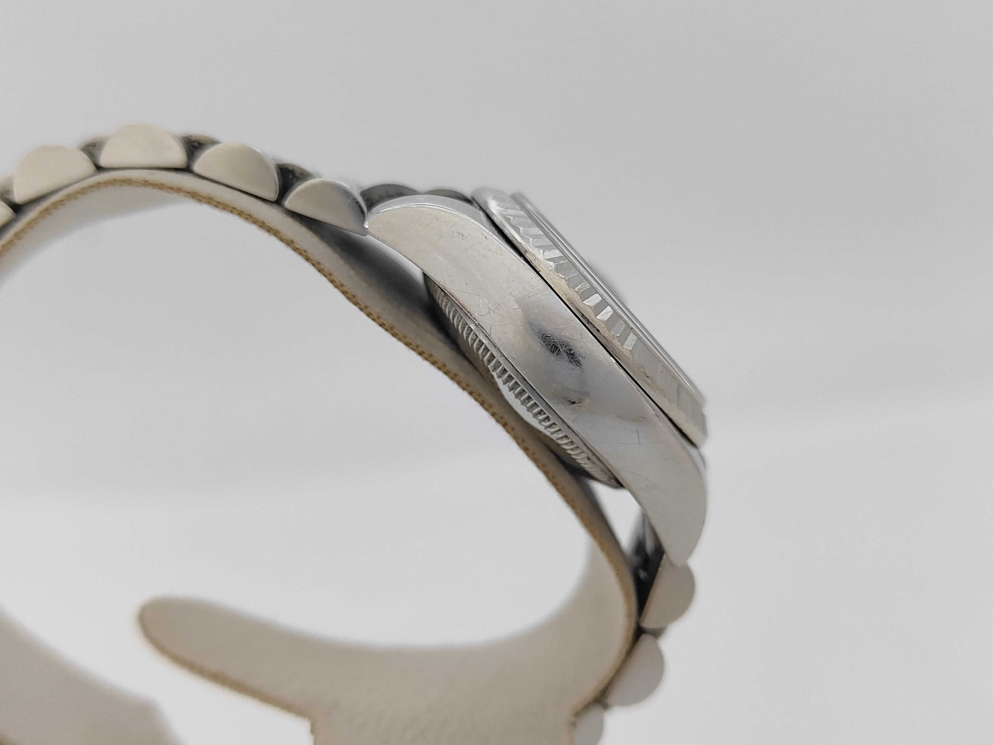 ROLEX 179174G V980969 Black Dial Jubilee Bracelet Women's Watch