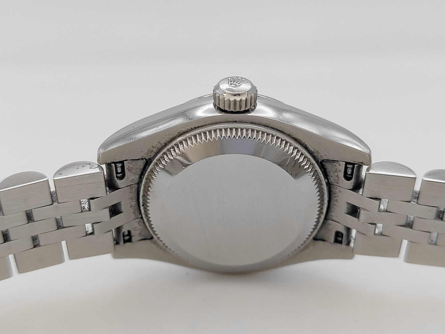 ROLEX 179174G V980969 Black Dial Jubilee Bracelet Women's Watch