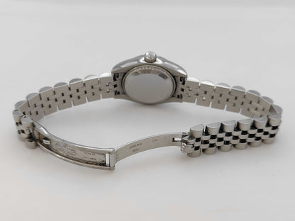 ROLEX 179174G V980969 Black Dial Jubilee Bracelet Women's Watch