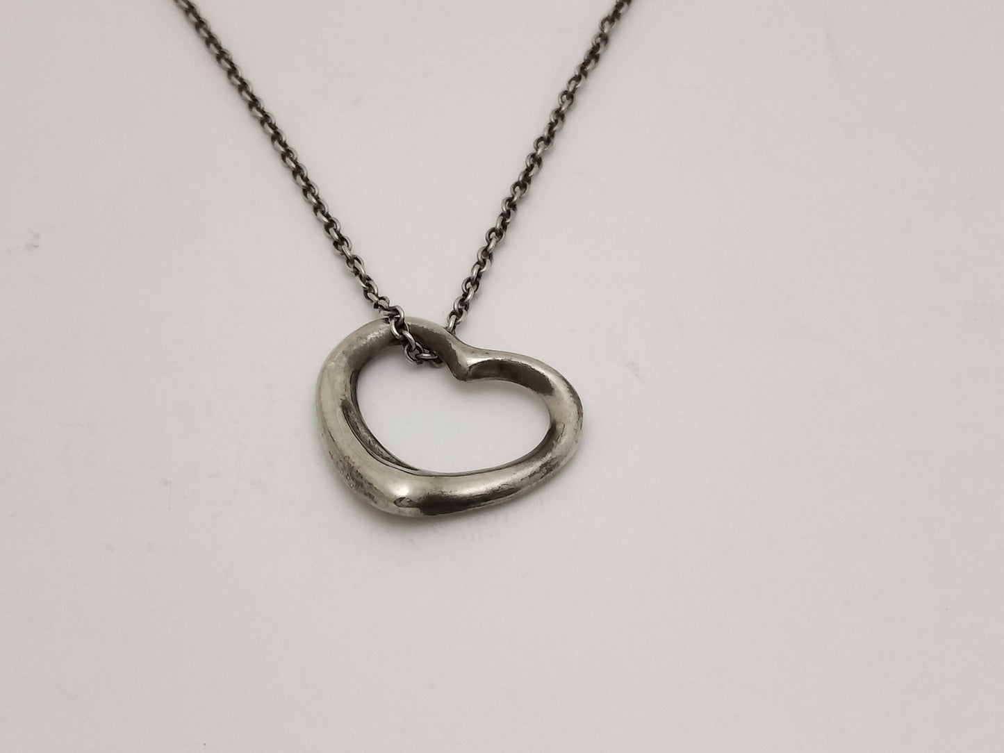 Tiffany & Co. Open Heart Tiffany 925 Necklace