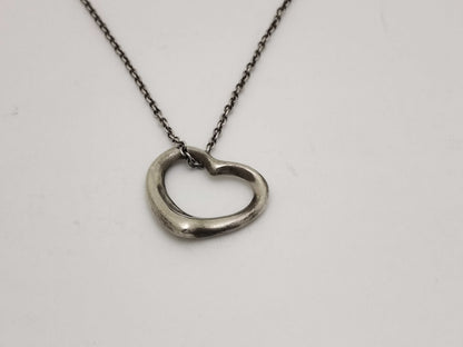 Tiffany & Co. Open Heart Tiffany 925 Necklace