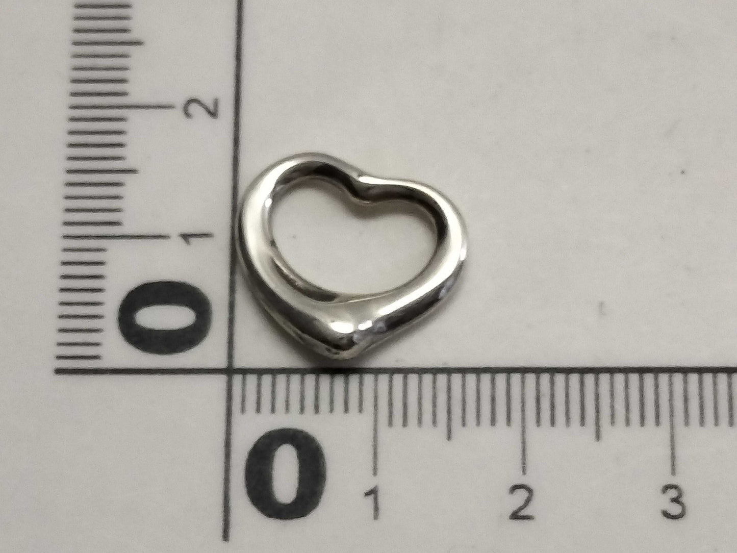 Tiffany & Co. Open Heart Tiffany Necklace Pendant