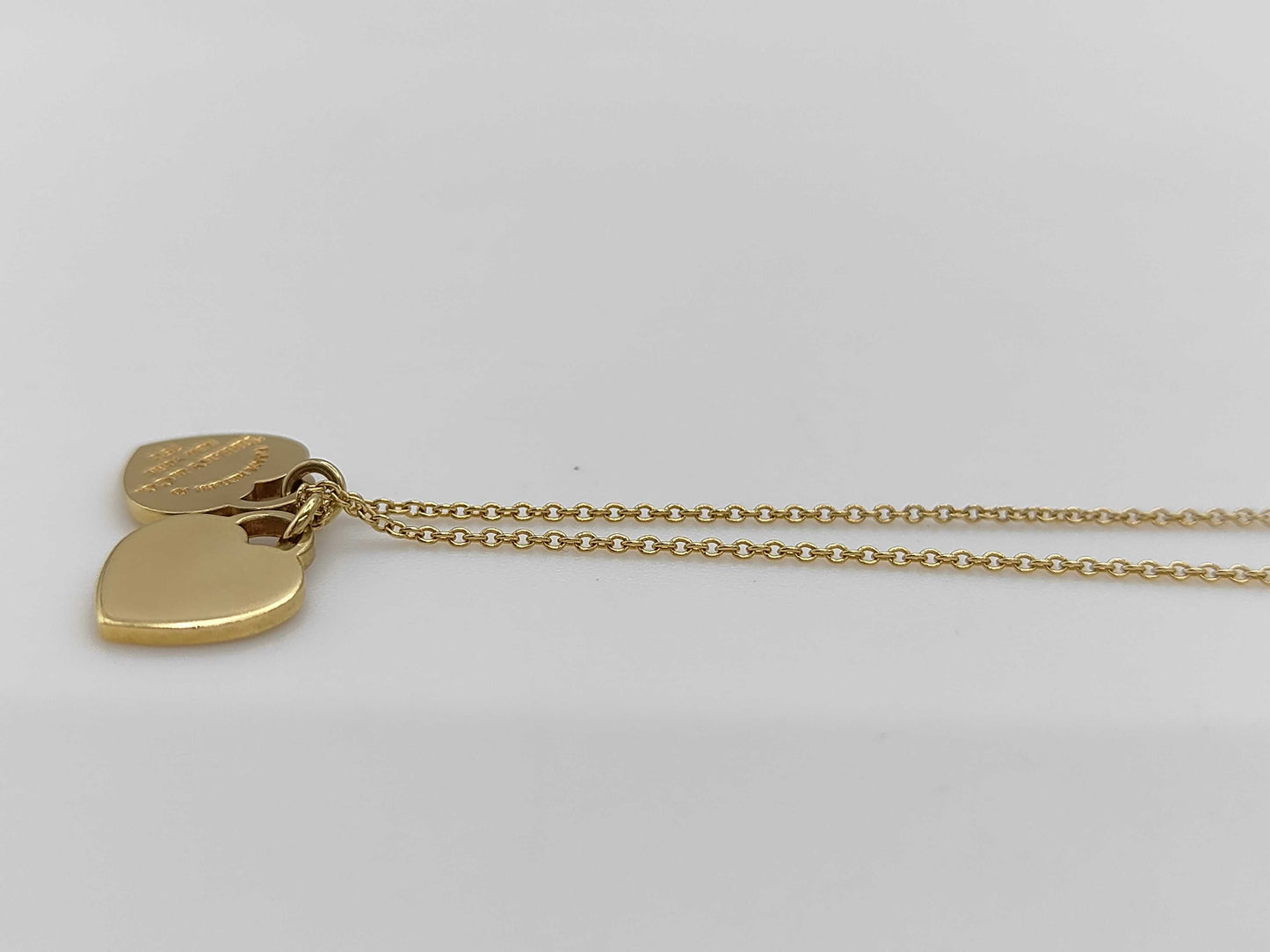 Tiffany & Co. Return to Heart Yellow Gold 750 4.3g Necklace 