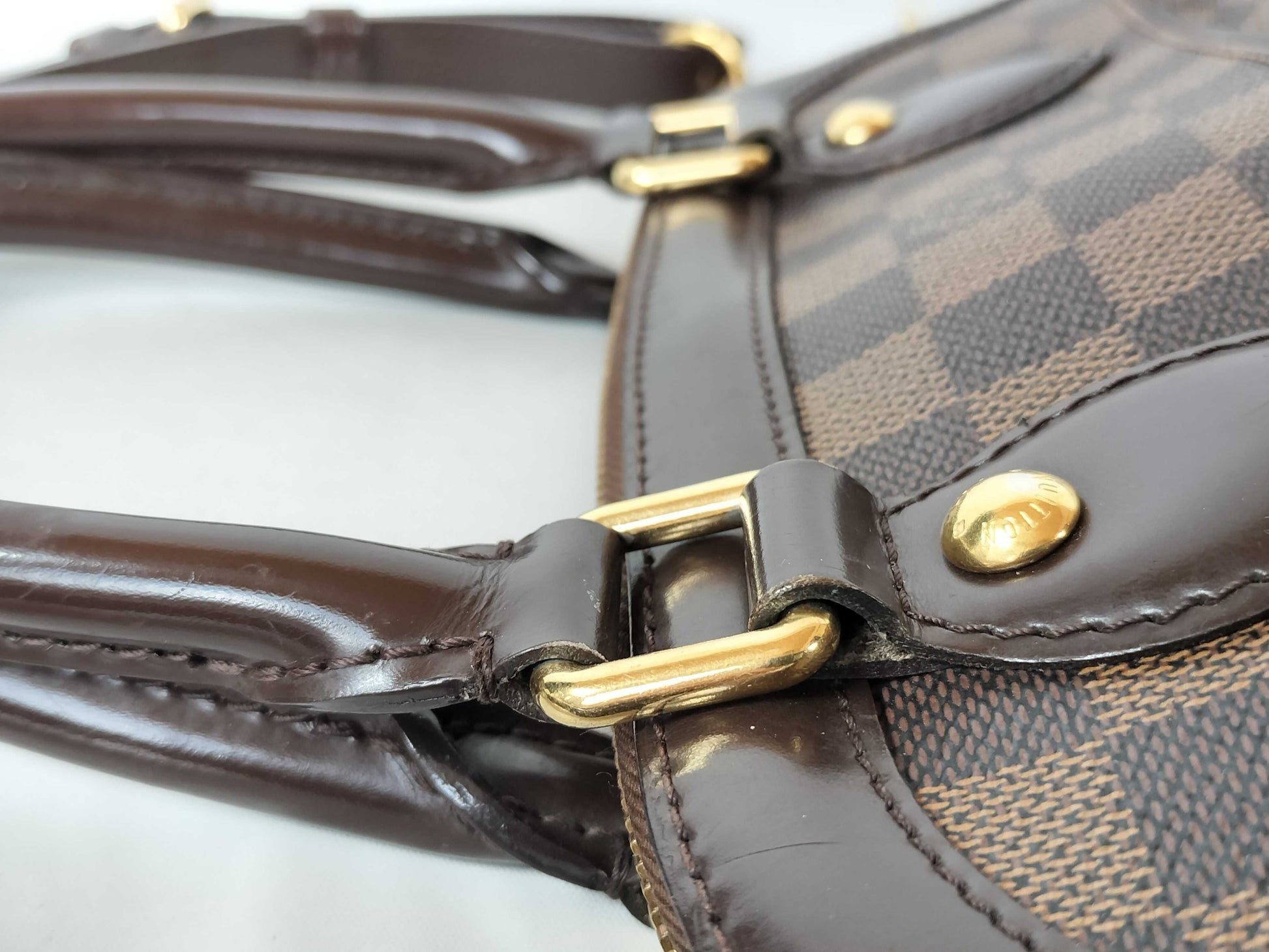 LOUIS VUITTON Damier Trevi Handbag