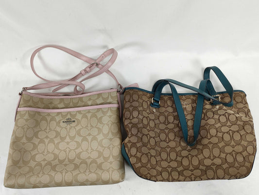 COACH Signature Coach 2-Piece Shoulder Bag Set