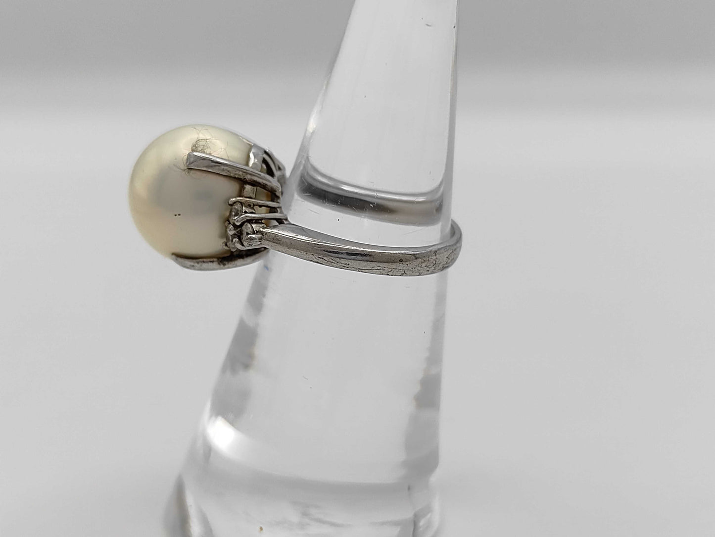 Faux Pearl 3-Piece Set, 106.6g, SV/Pt100, Other Accessories 