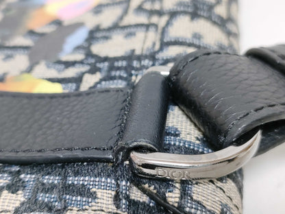 Dior Alex Foxton Oblique Saddle Bag Shoulder Bag