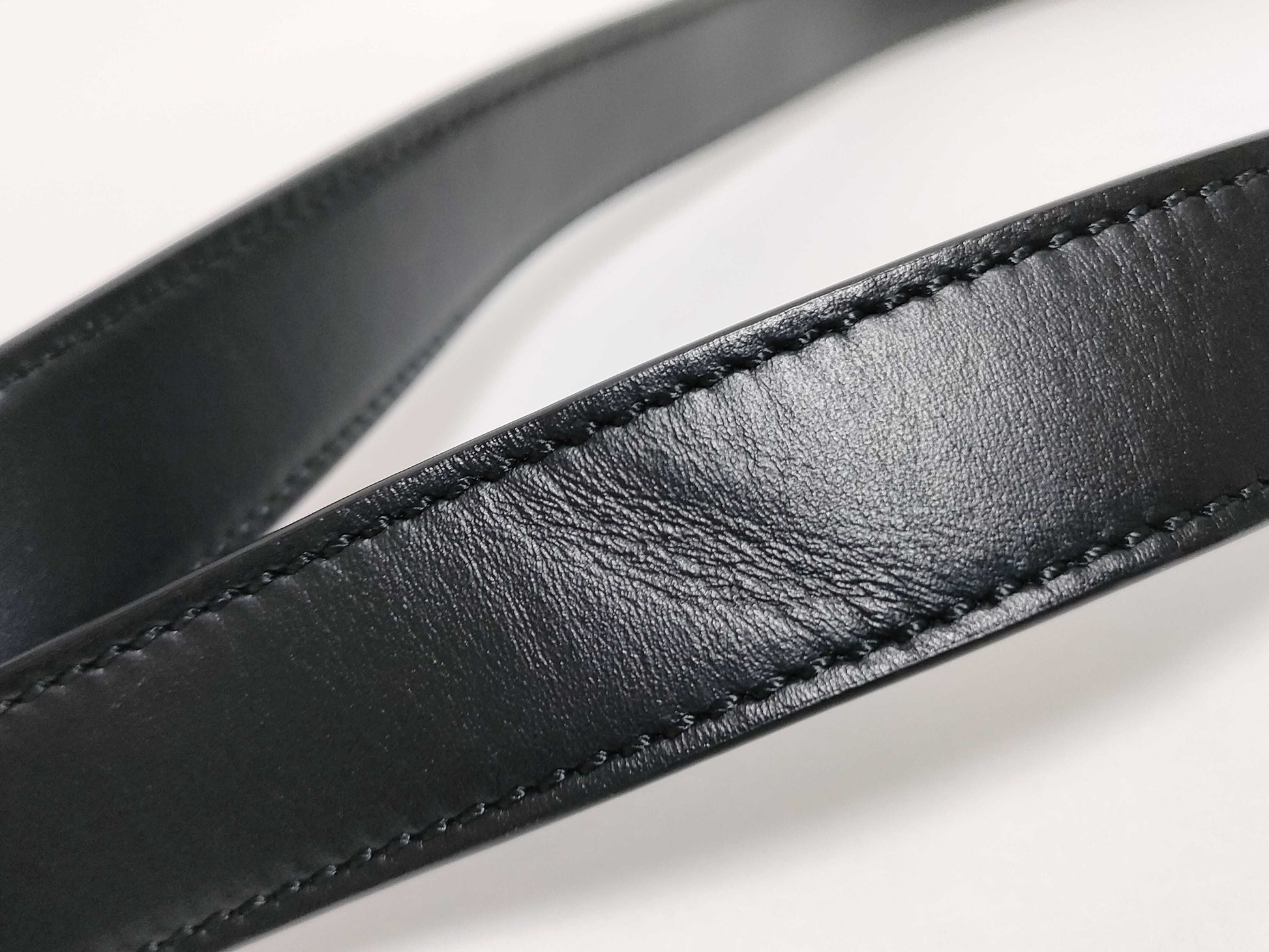 FENDI Zucca Flat Baguette Medium Shoulder Bag in Black