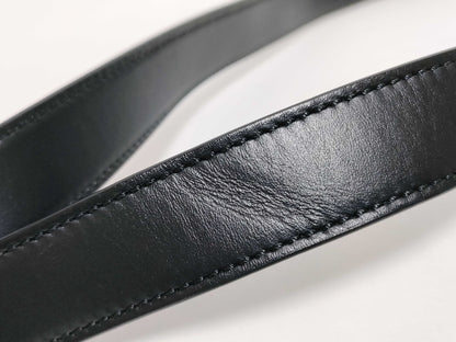 FENDI Zucca Flat Baguette Medium Shoulder Bag in Black