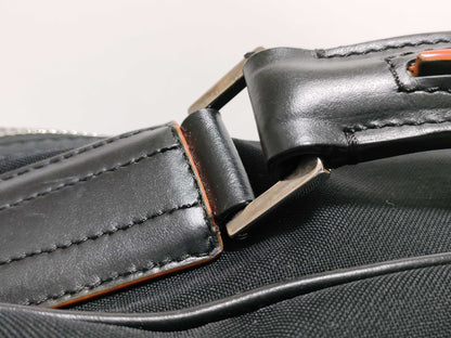 Dior Dior Leather Belt 17AW Crossbody Bag Black Waist Bag