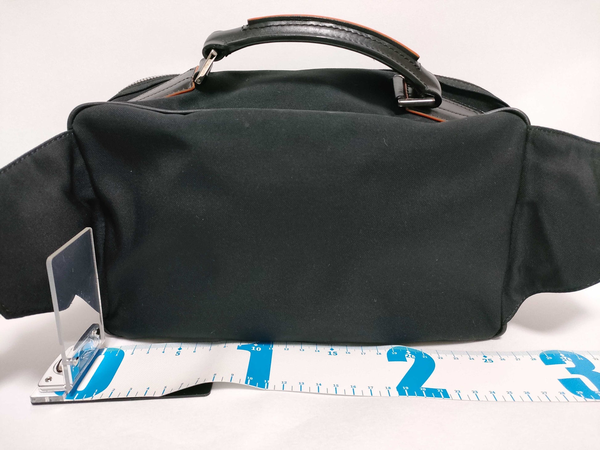 Dior Dior Leather Belt 17AW Crossbody Bag Black Waist Bag