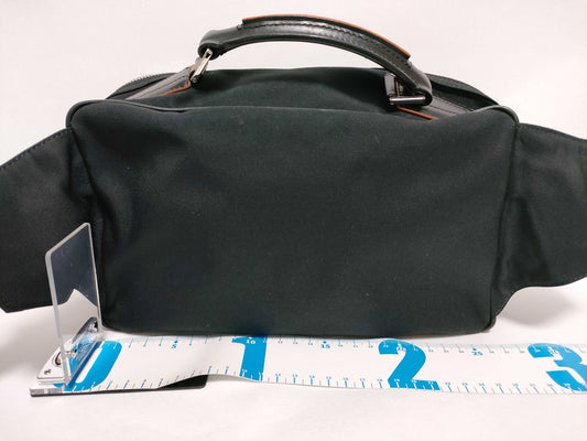 Dior Dior Leather Belt 17AW Crossbody Bag Black Waist Bag