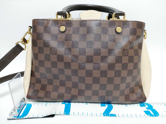 LOUIS VUITTON Damier Brittany N44020 2-way handbag