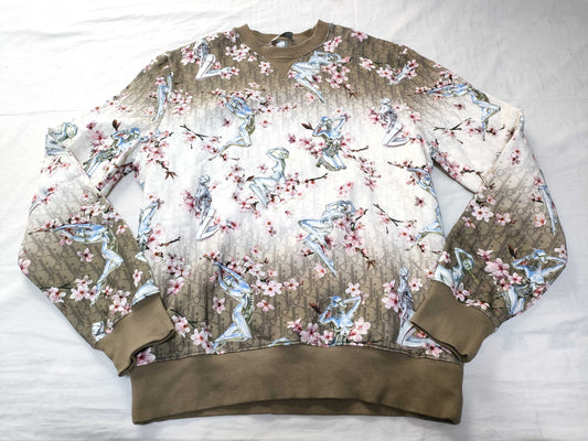 Dior Dior Hajime Sorayama collaboration oblique sweat top