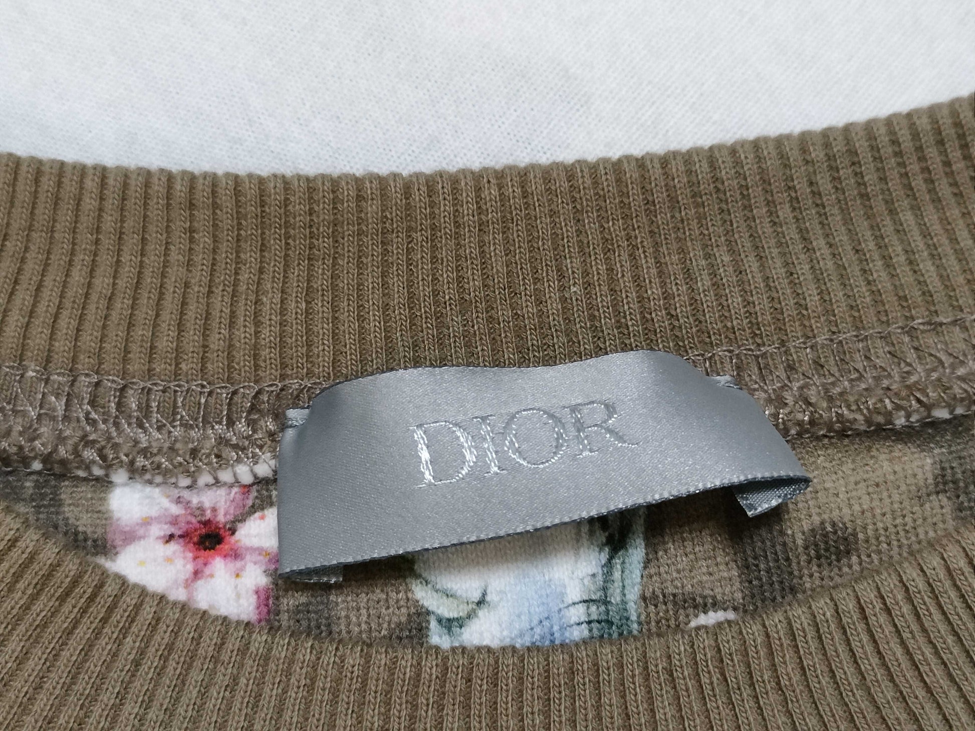 Dior Dior Hajime Sorayama collaboration oblique sweat top