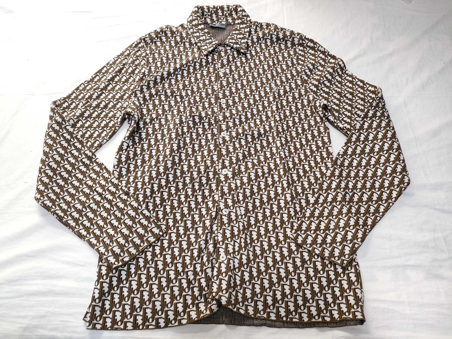 Dior Dior Oblique Long Sleeve Shirt