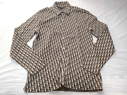 Dior Dior Oblique Long Sleeve Shirt