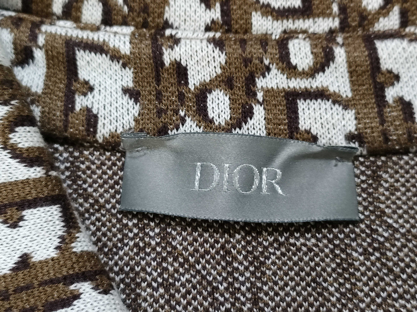 Dior Dior Oblique Long Sleeve Shirt