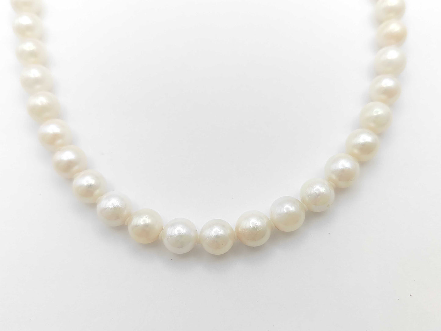 3-Piece Pearl Necklace Set 927g Sterling Silver 