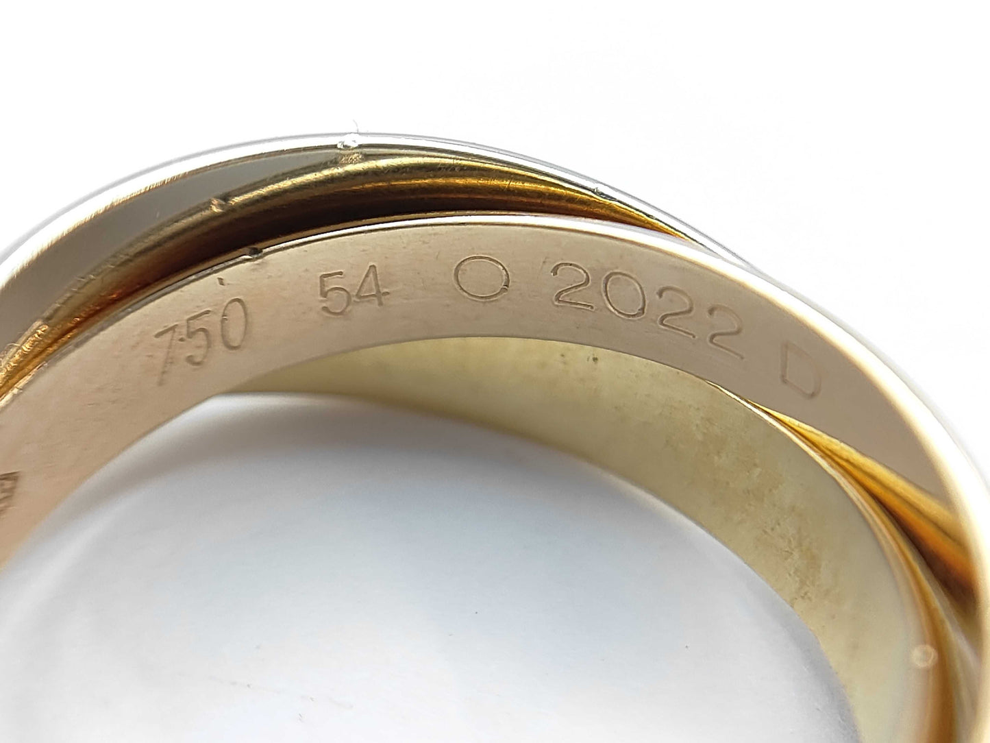 Cartier Trinity #54 750 8.5g Ring 