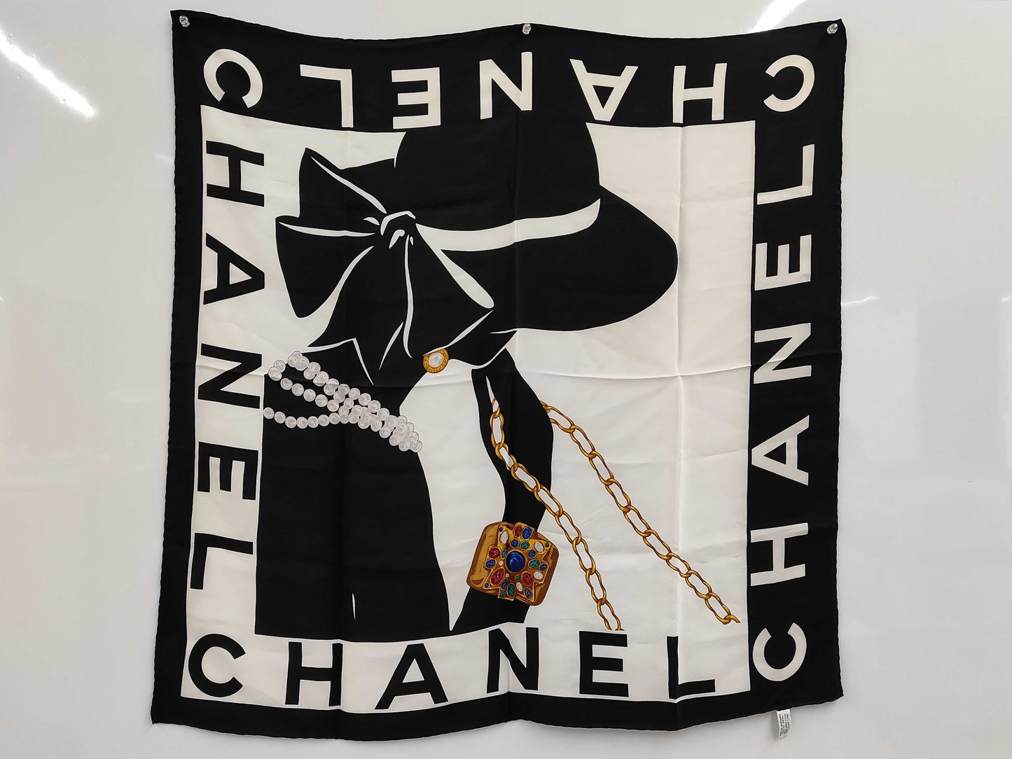 CHANEL CHANEL Silk Scarf Other Accessories