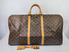 LOUIS VUITTON Monogram Keepall 60 M41422 MI0070 Poignier Name Tag Boston Bag