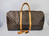 LOUIS VUITTON Monogram Keepall 55 M41424 SP1926 Poignier Name Tag Boston Bag